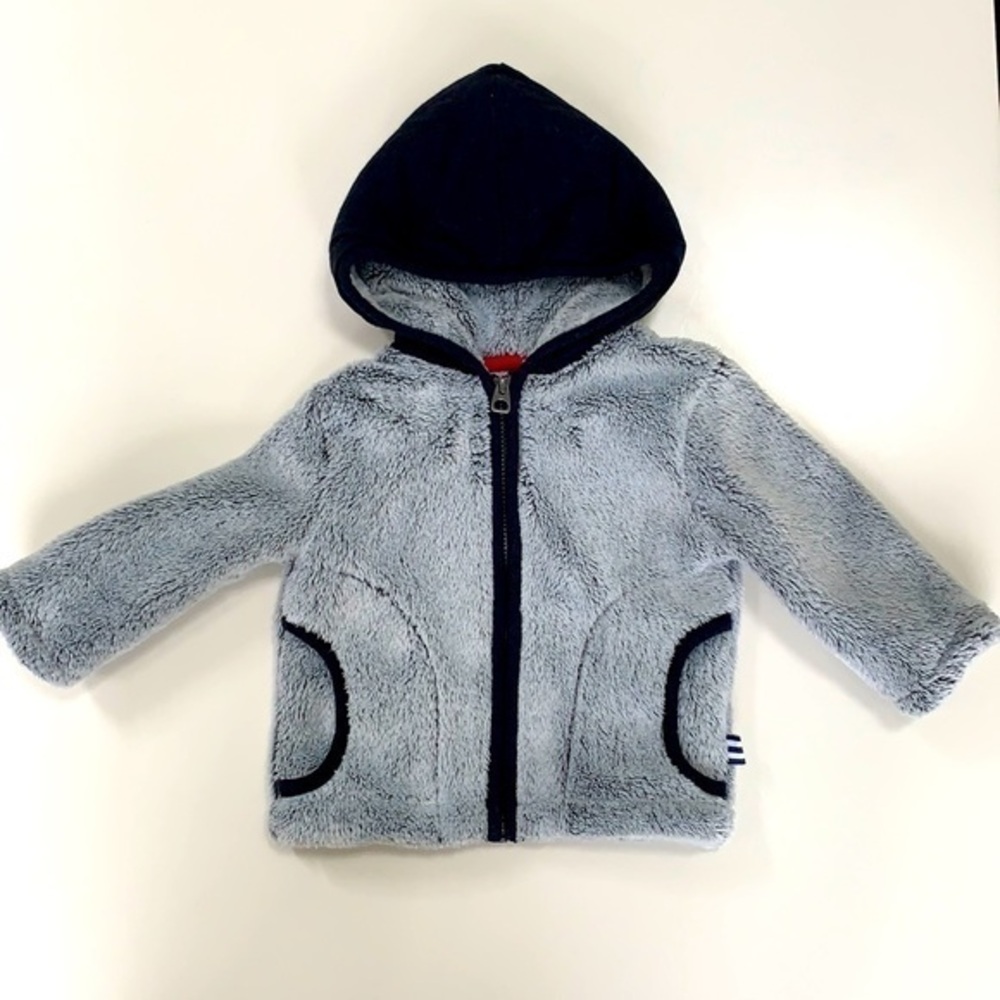 Splendid cozy baby hooded faux fur jacket